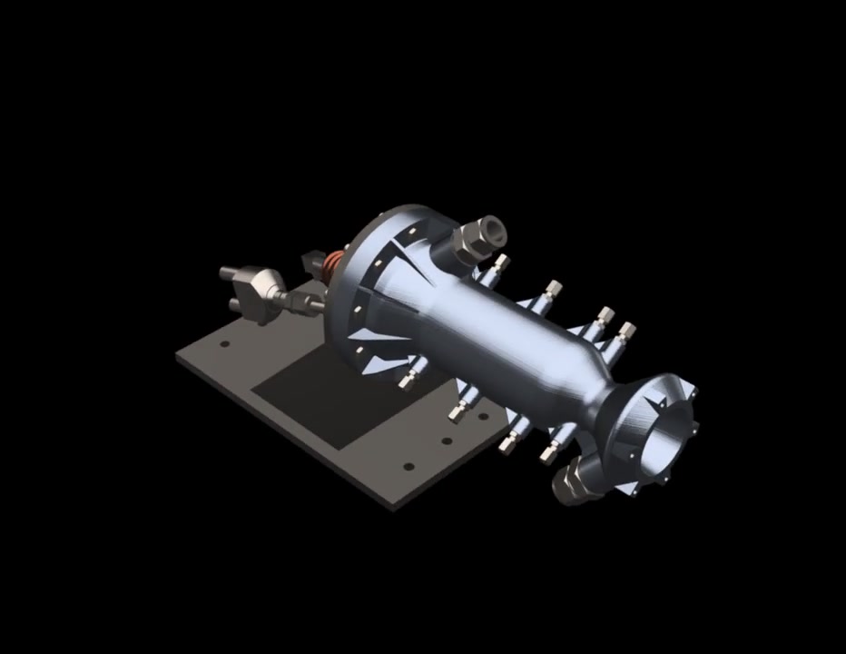 Luin of Celtchar liquid rocket engine assembly