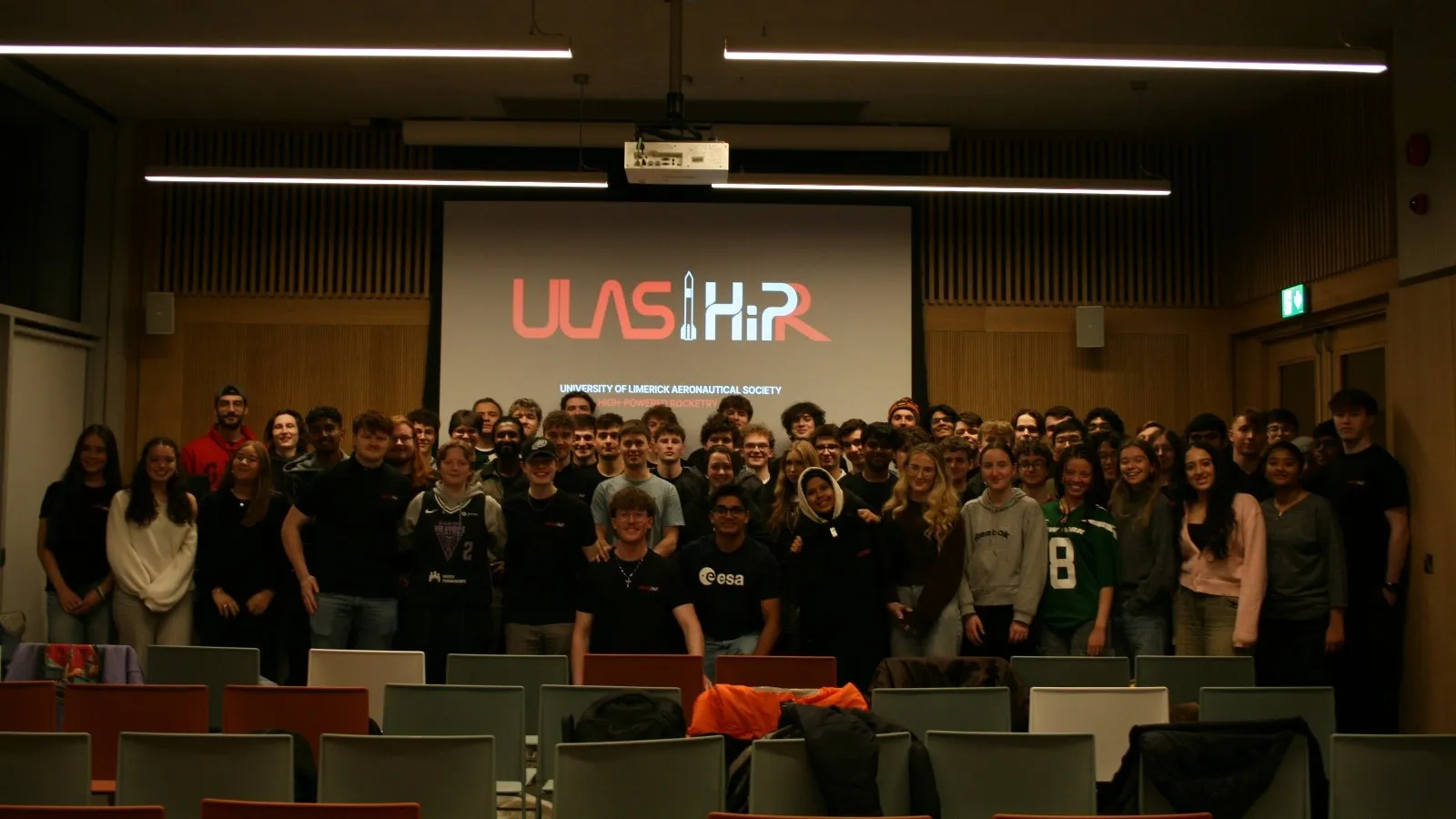 ULAS HiPR team gathered at the University of Limerick